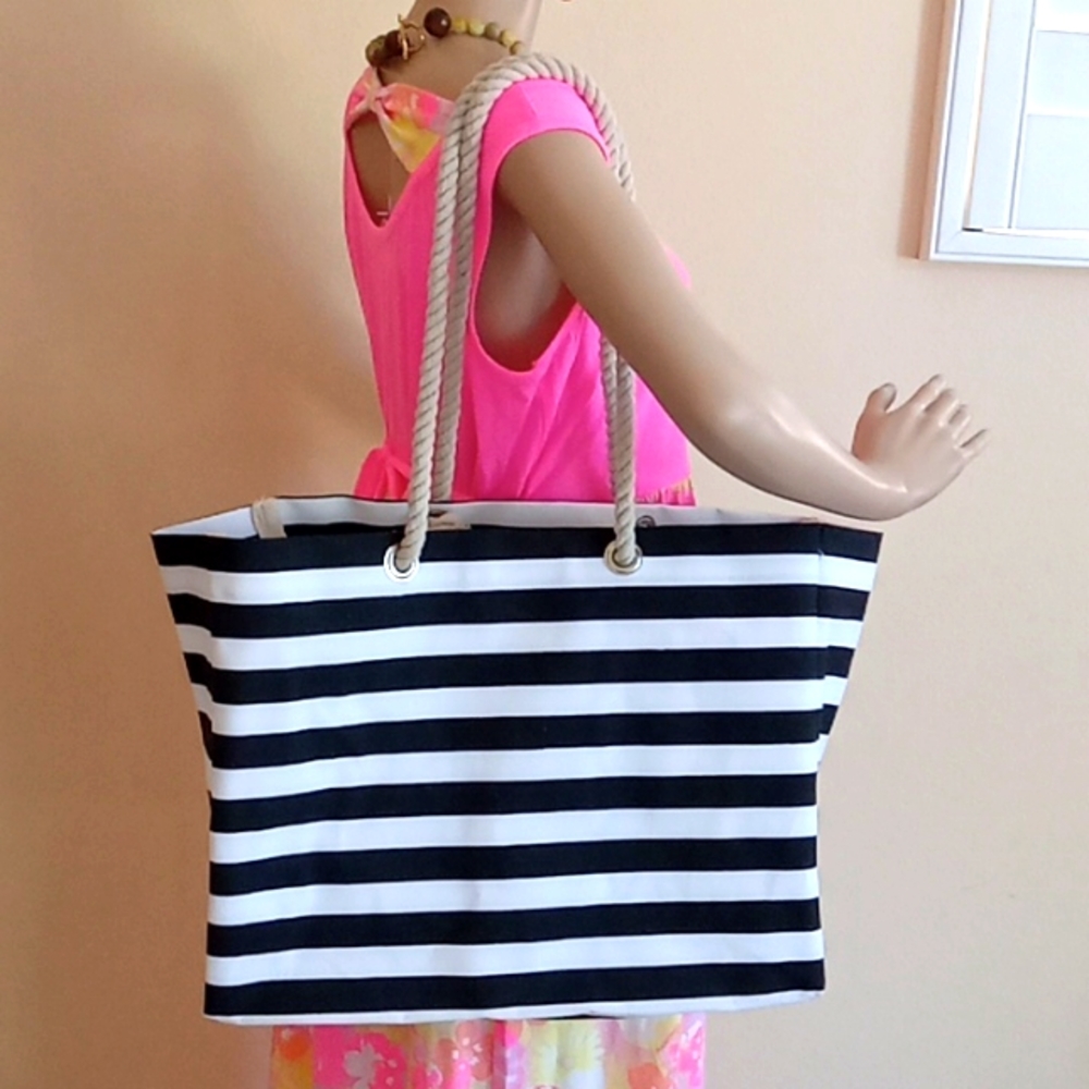 Beach Canvas Tote